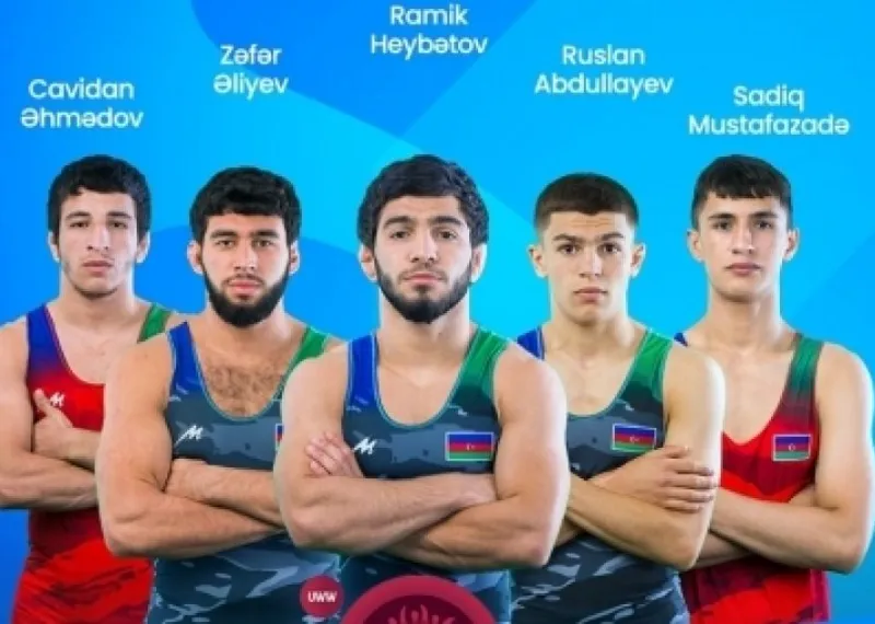 Azerbaycanlı güreşçiler U-20 Avrupa Şampiyonası finalinde